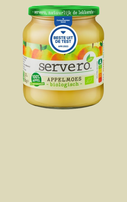 Servero Applesauce BIO tested as best, and that without additives!